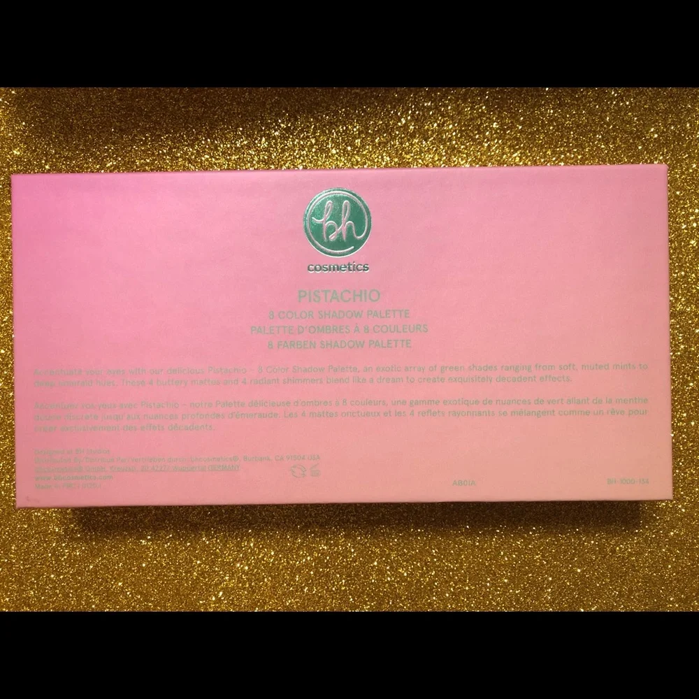 BNIB! BH Cosmetics Sweet Shoppe PISTACHIO 8 Color Shadow Palette 🎨 💚💚💚